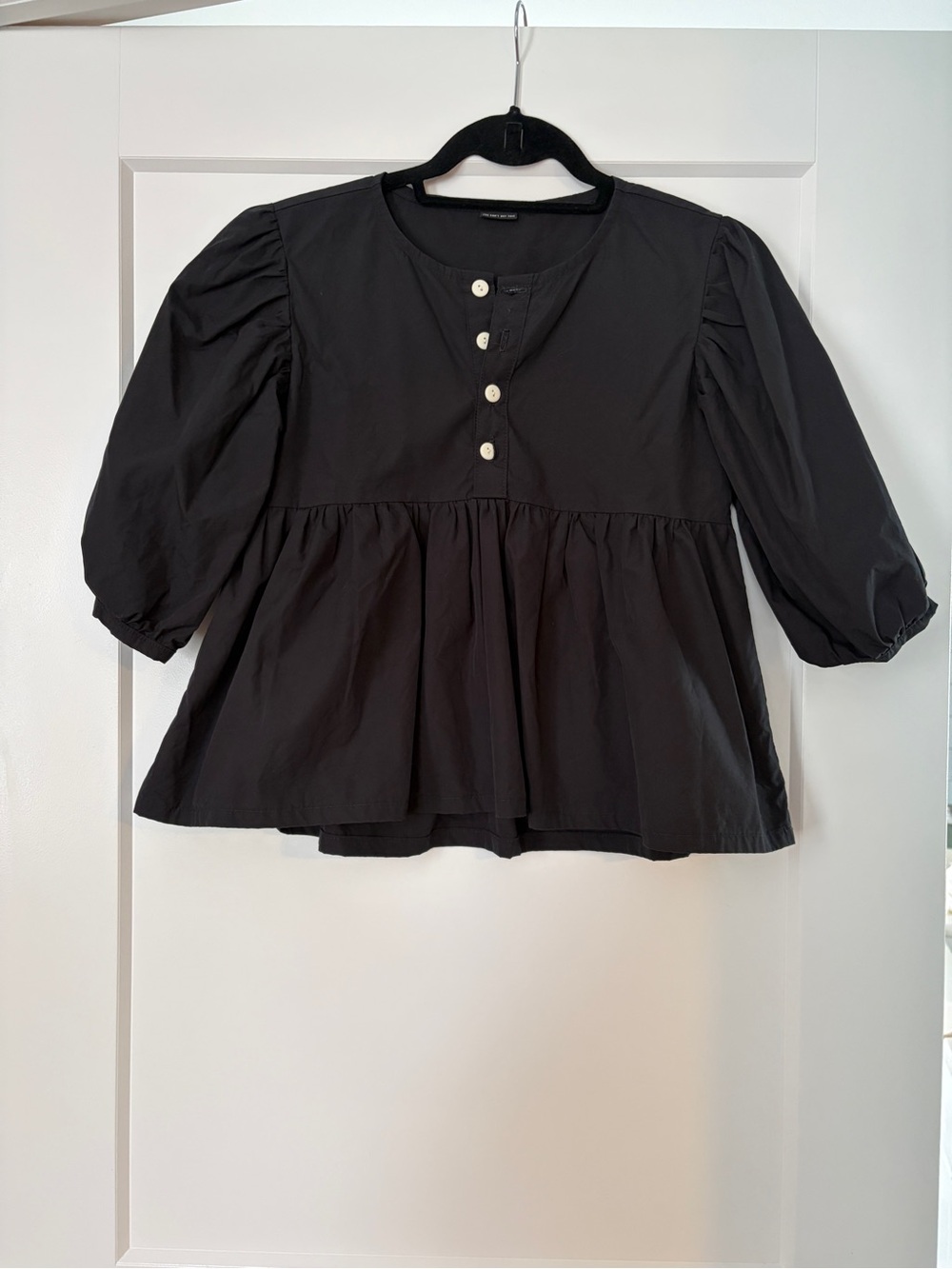 Handmade Cotton Peplum Blouse